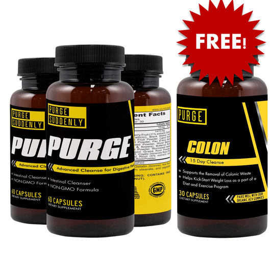 Triple Pack: Purge  (Free Colon Cleanse )