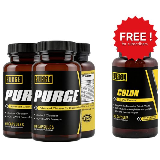 Triple Pack: Purge (Free Colon Cleanse for subscribers)