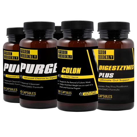 ULTIMATE BUNDLE - TRIPLE PACK OF PURGE, COLON CLEANSE(1), AND DIGESTYMES PLUS(1)