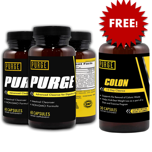Triple Pack: Purge  (Free Colon Cleanse )